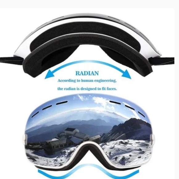 Elevon Ski Snowboard Goggles for Unisex (Men / Women) Adult UV Protection - Picture 5 of 11